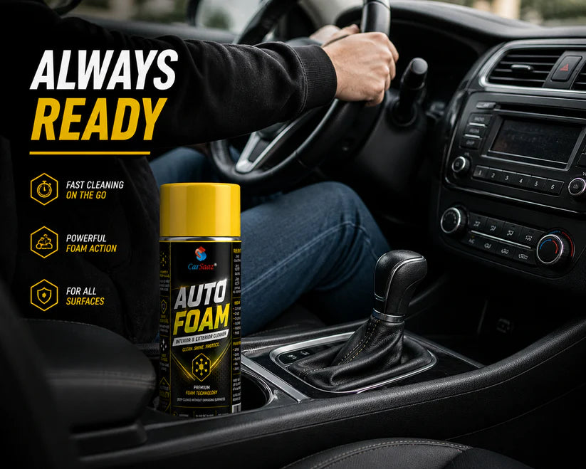 India's #1 Foam-Based Car Interior Cleaner Spray (Buy 1 Get 1 Free)