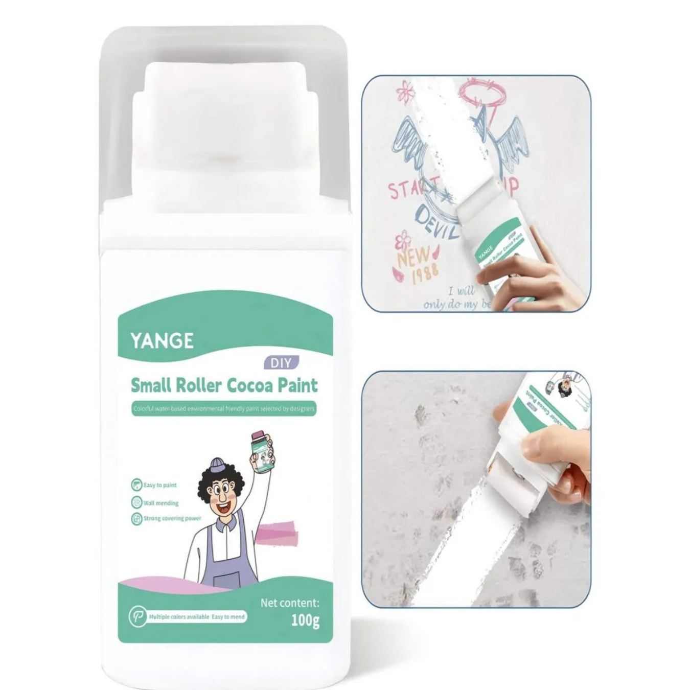 Wall Repair Rolling Brush