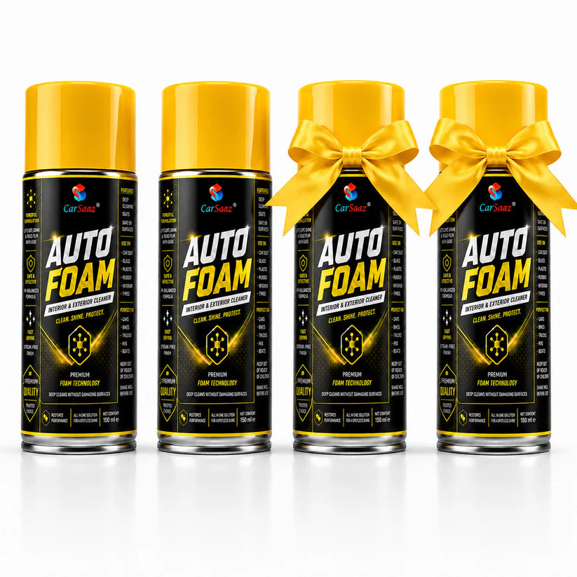 India's #1 Foam-Based Car Interior Cleaner Spray (Buy 1 Get 1 Free)