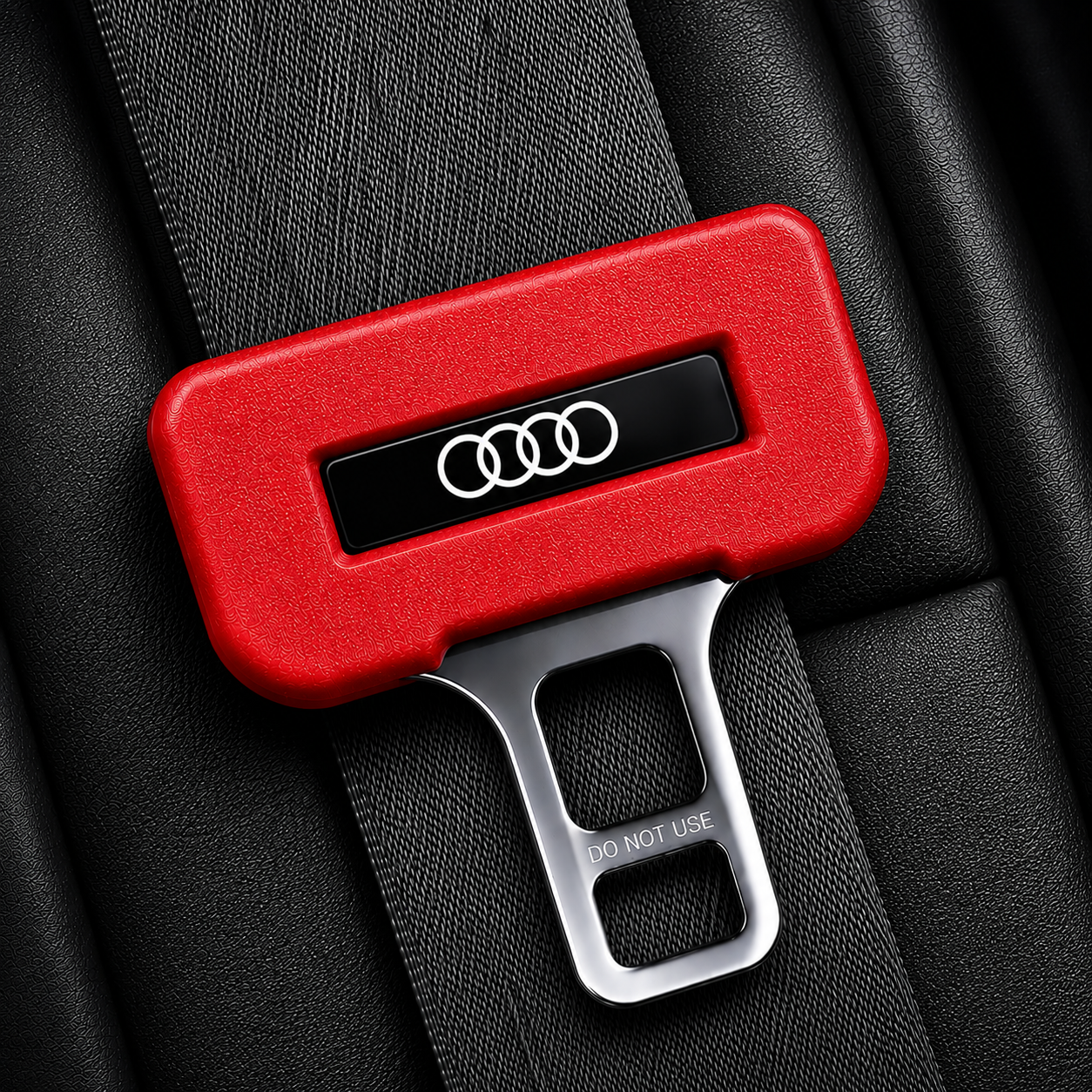 Hot Sale 50% OFF Car Seat Belt Clip Silicon Cover 2PCS